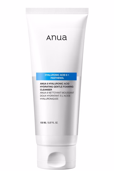 Anua 8 Hyaluronic Acid Hydrating Gentle Foaming Cleanser 150ml
