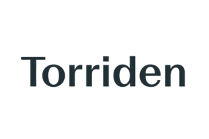 Logo of Torriden, a skincare brand, featuring the brand name in dark text.