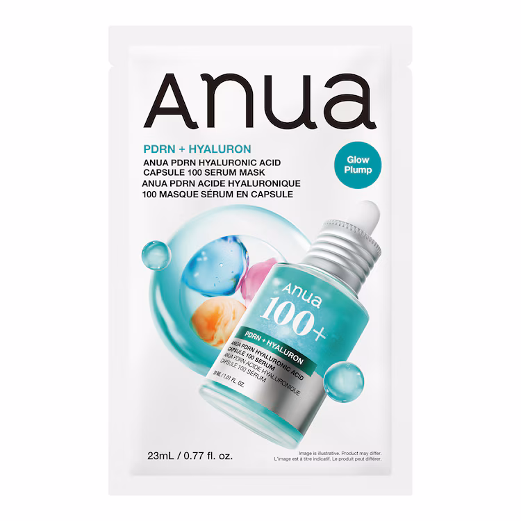 ANUA PDRN Hyaluronic Acid Capsule 100 Serum Mask - Μάσκα εντατικής ενυδάτωσης